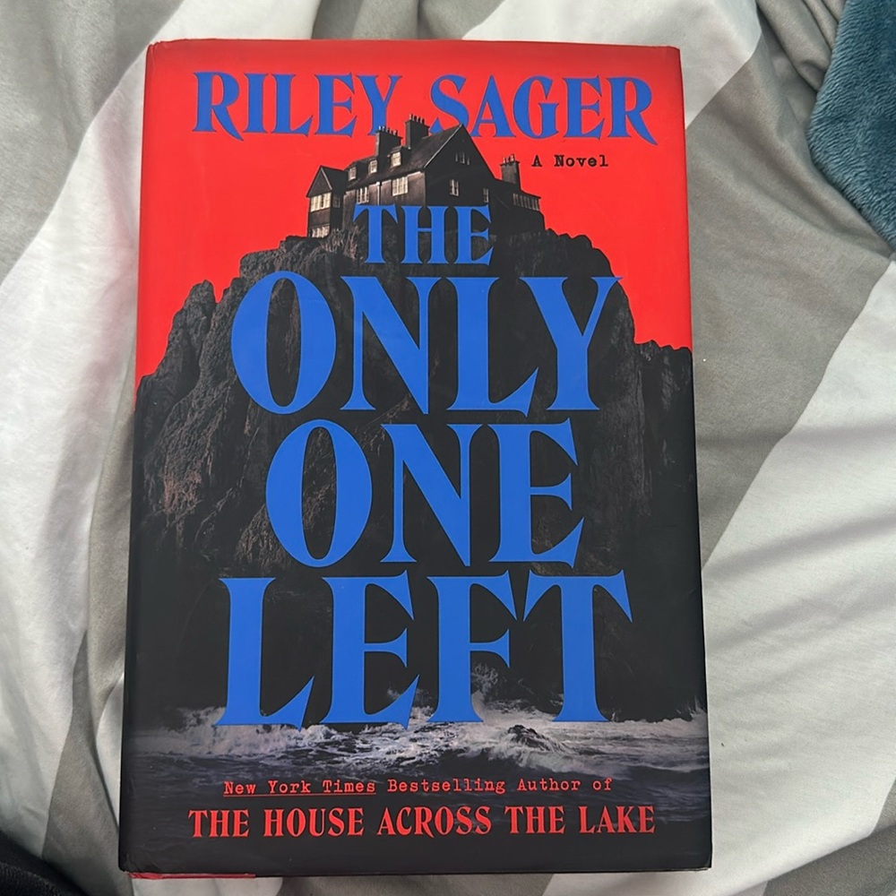 The Only One Left hardcover book - by Riley Sager - EUC